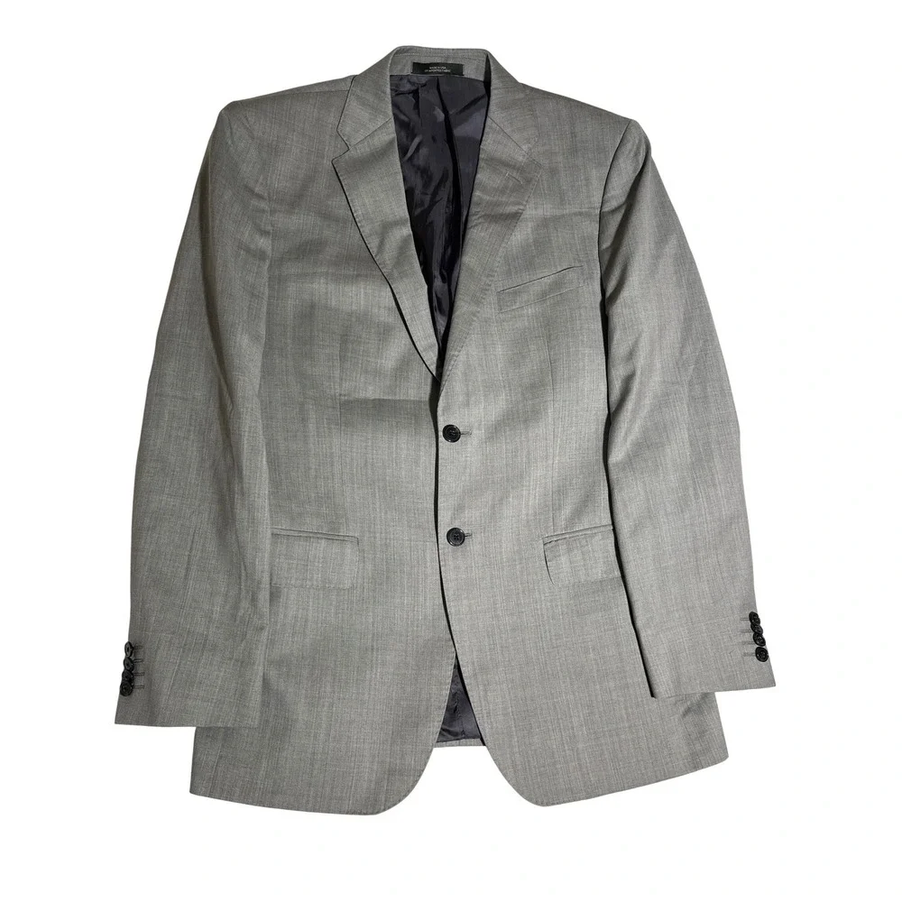 Saks Fifth Avenue Ermenegildo Zegna 100% Wool 2 Button Blazer Sport Coat USA